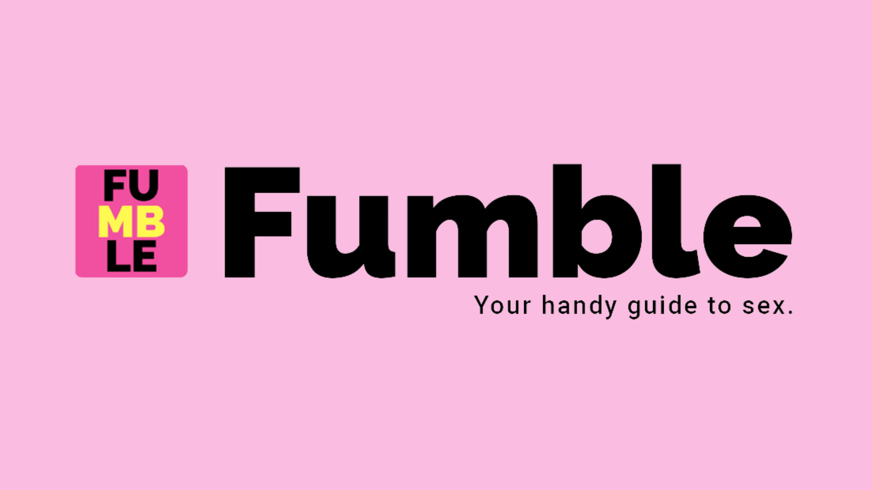 Meet Fumble - the youth charity bringing sex ed to all!