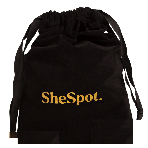 Velvet SheSpot Drawstring Bag