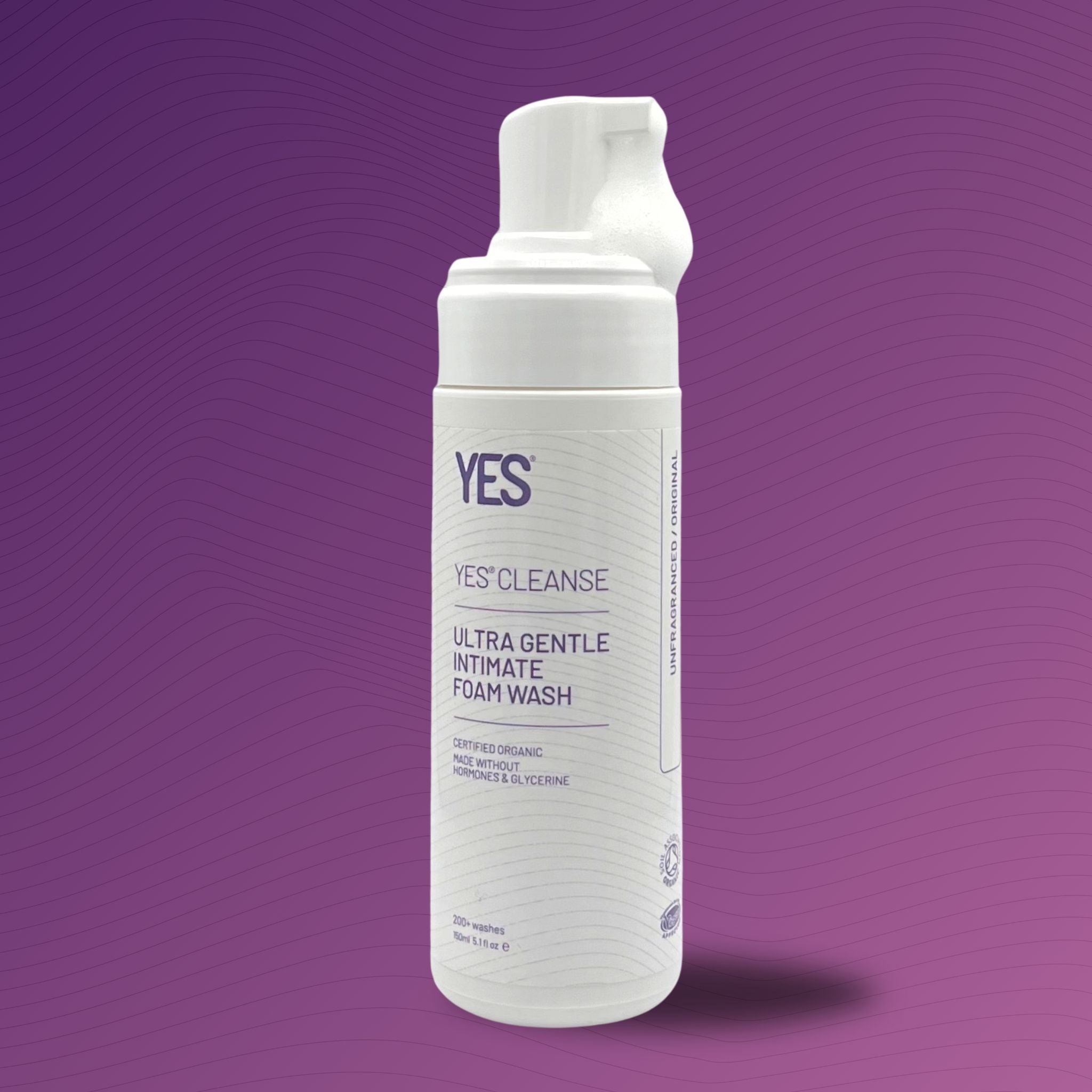 YES CLEANSE Organic Intimate Wash Unfragranced