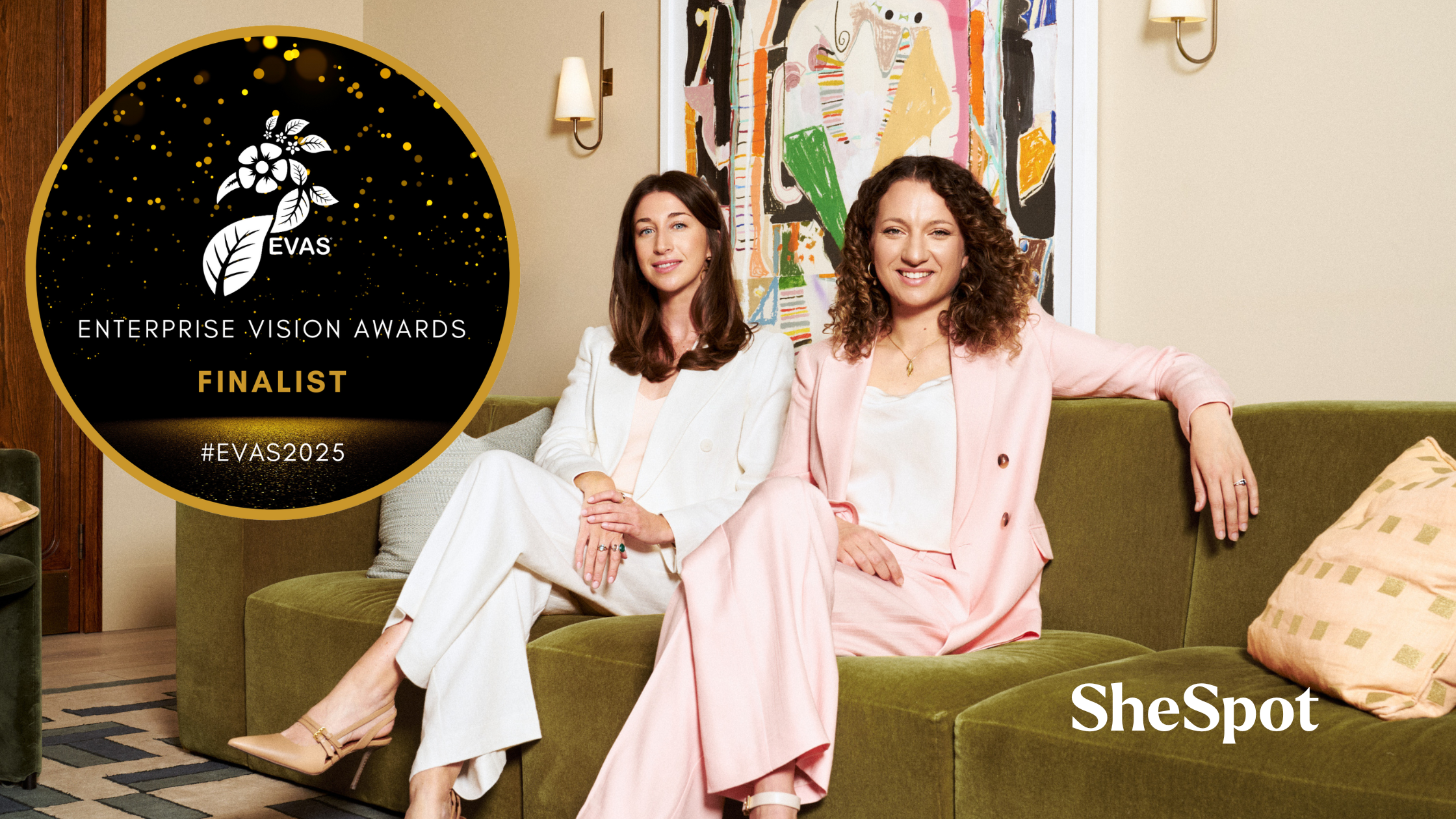 SheSpot is a Finalist in the Enterprise Vision Awards