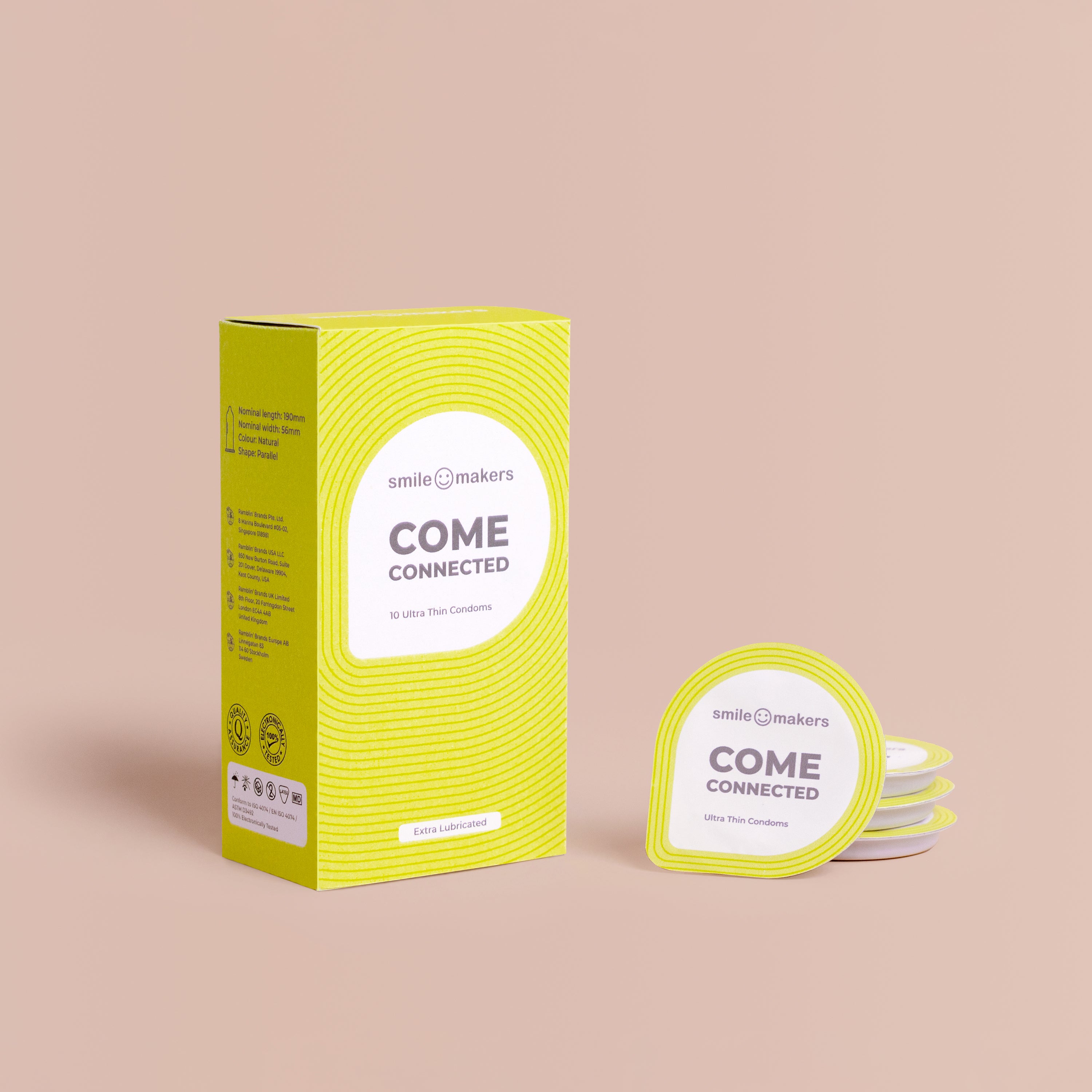 Connect Condoms Come Connected Condoms (10 Pack) – SheSpot