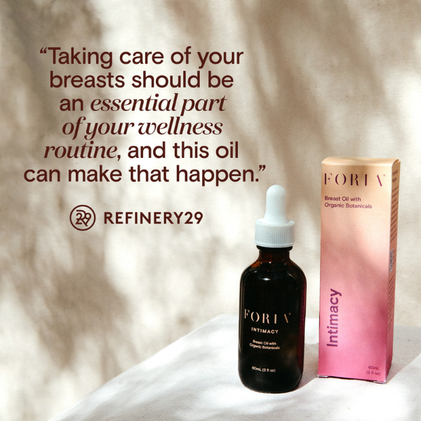 Intimacy Breast Oil with Organic Botanicals