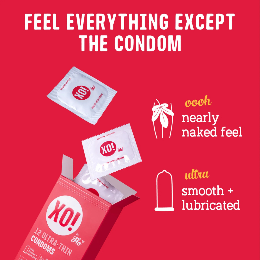 XO By Flo Ultra Thin Condoms (12 Pack)