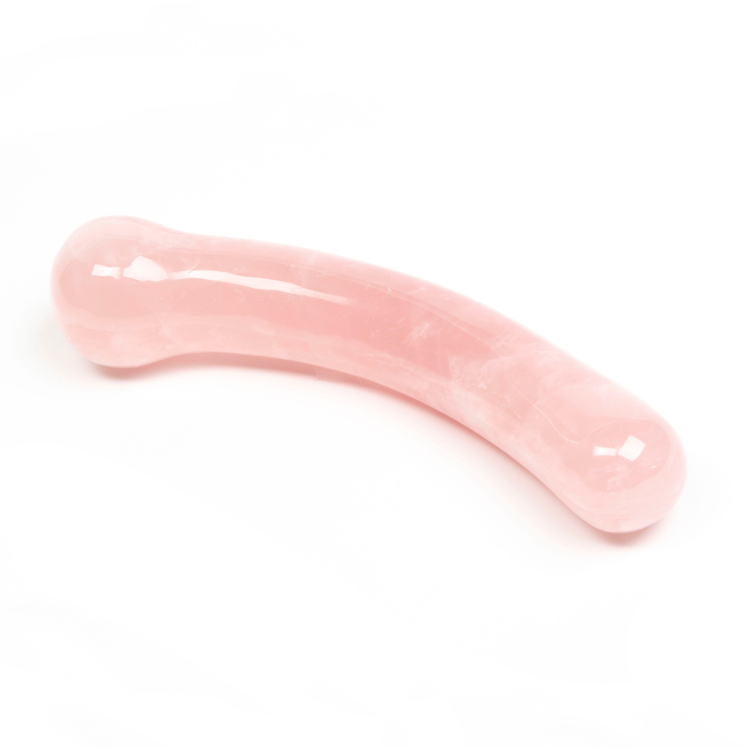 The Heart Curve Rose Quartz