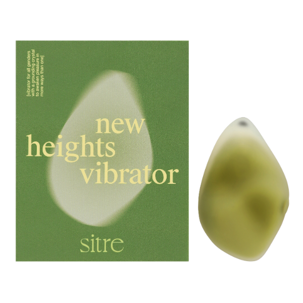 New Heights Silicone &amp; Quartz Vibrator