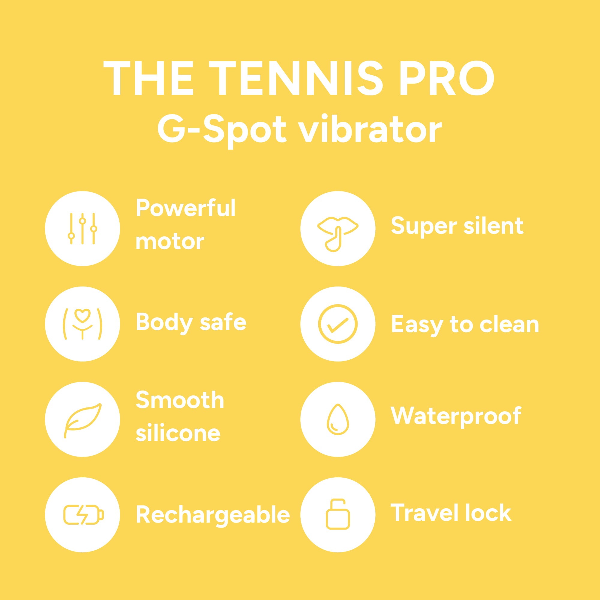 The Tennis Pro G-Spot Vibrator