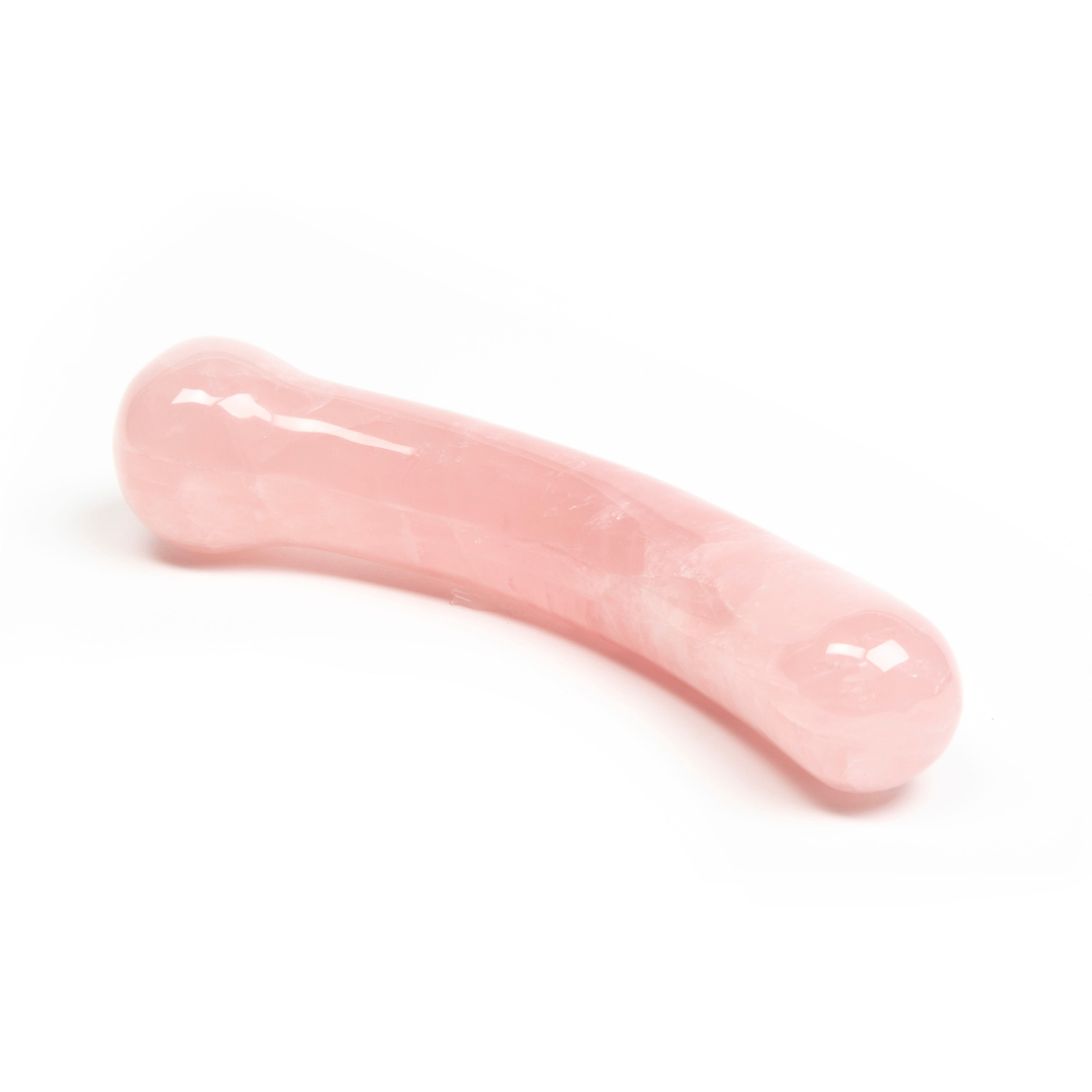 The Heart Curve Rose Quartz