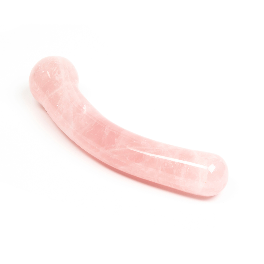 The Heart Curve Rose Quartz