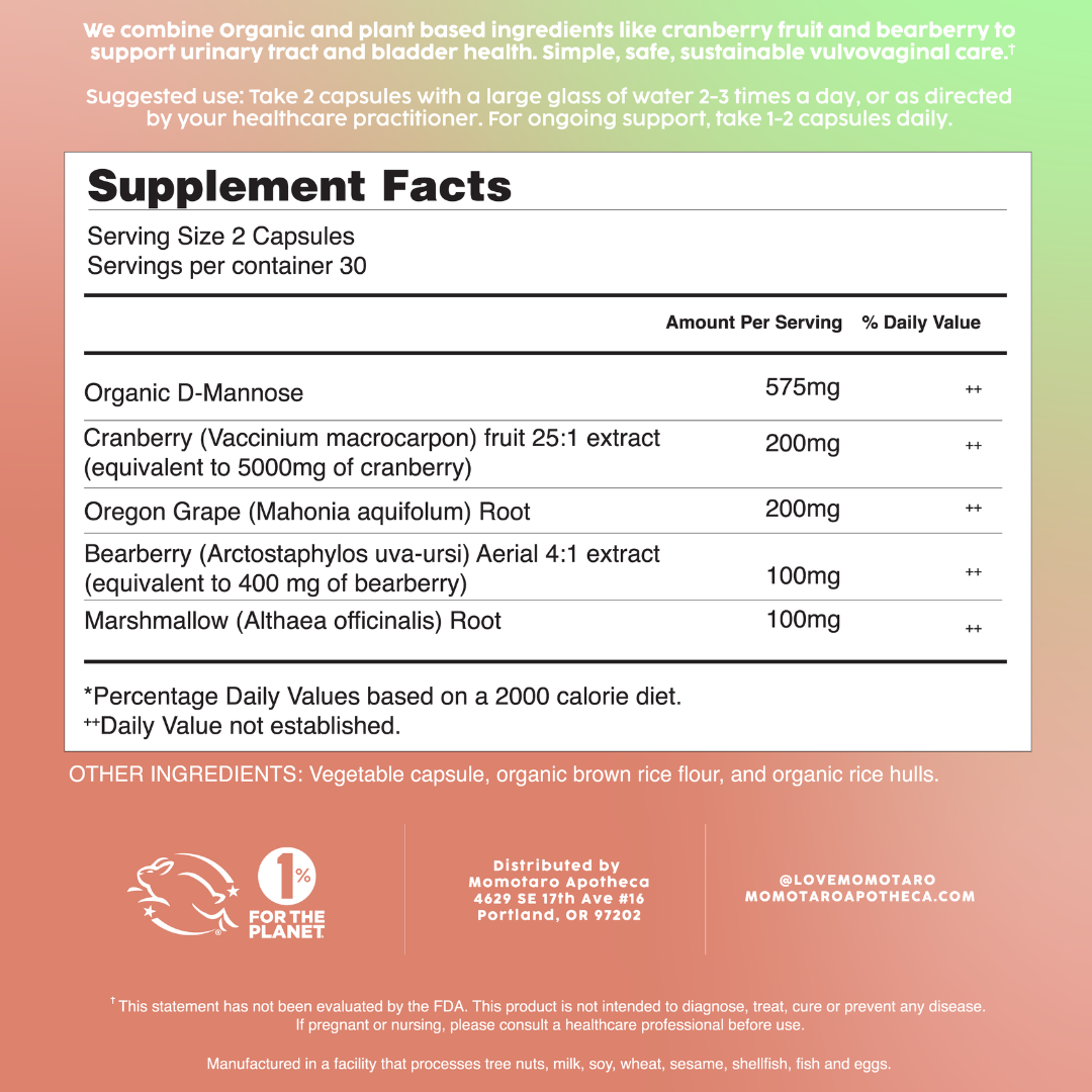 Urinary Tract &amp; Pelvic Health Supplement