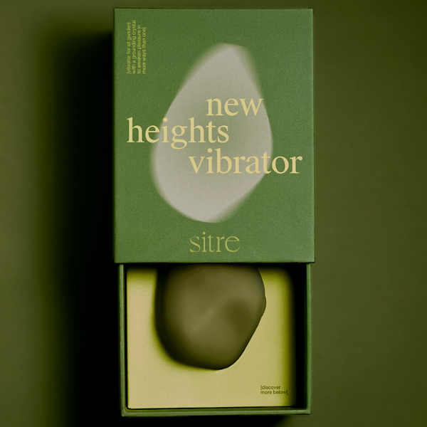 New Heights Silicone &amp; Quartz Vibrator