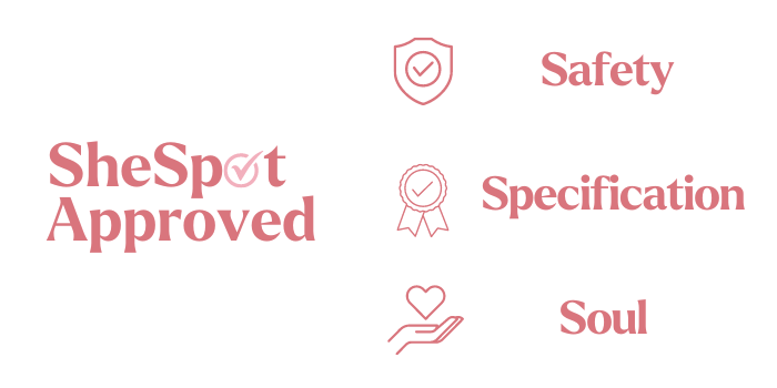 SheSpot Approved   Overview Graphic