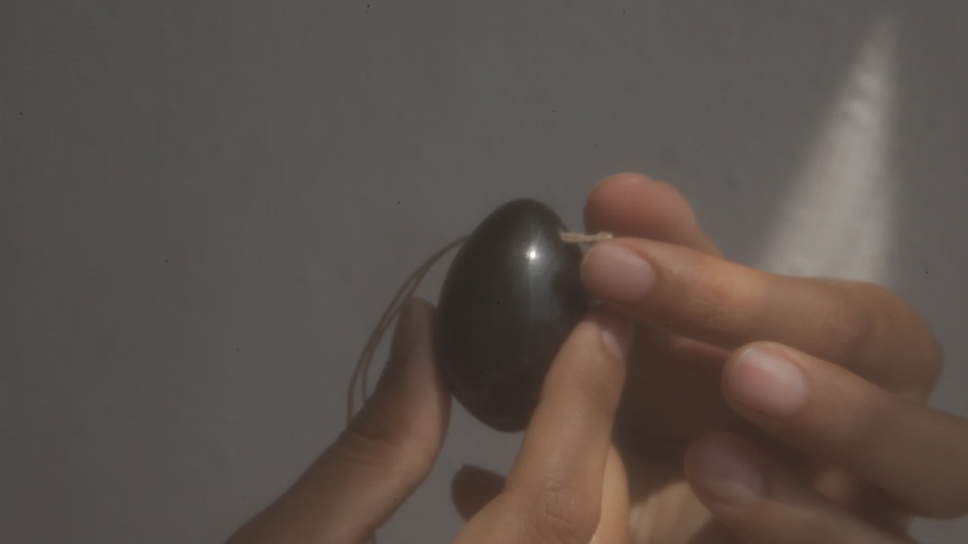 Yoni Egg Rose Quartz Drilled